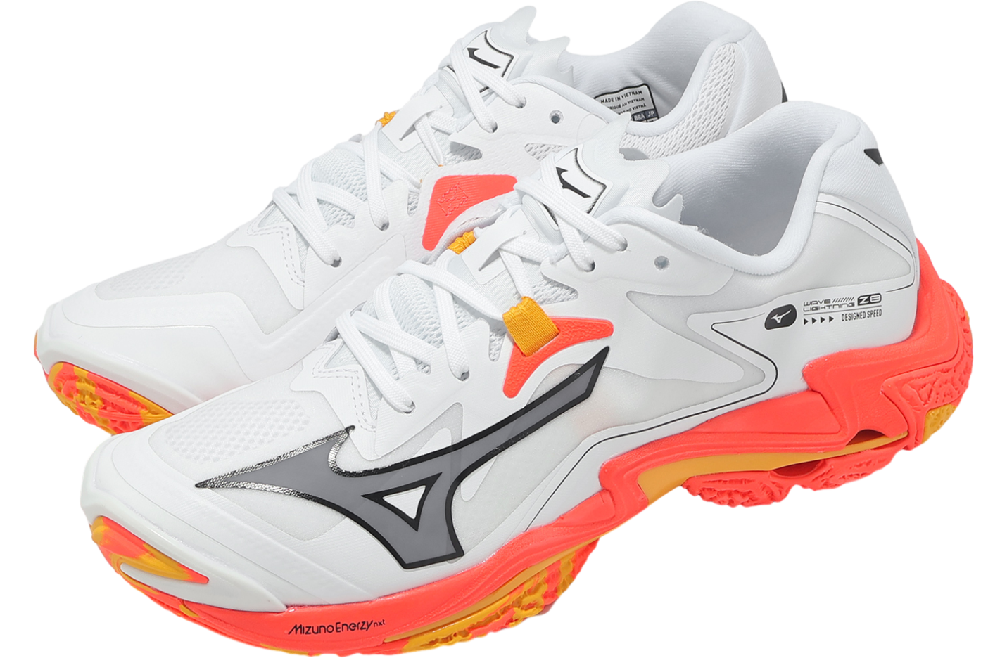Mizuno Wave Lightning Z8 White / Orange