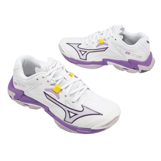 Mizuno Wave Lightning Z8 White / Purple