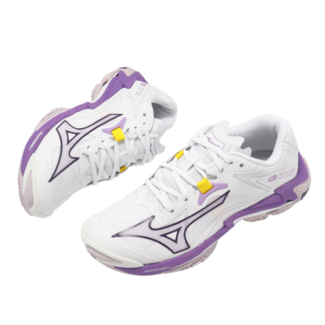 Mizuno Wave Lightning Z8 White / Purple