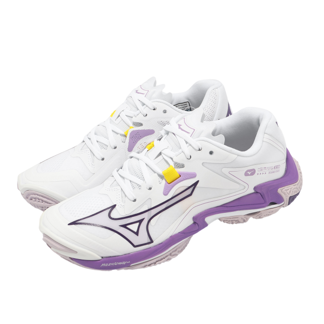Mizuno Wave Lightning Z8 White / Purple