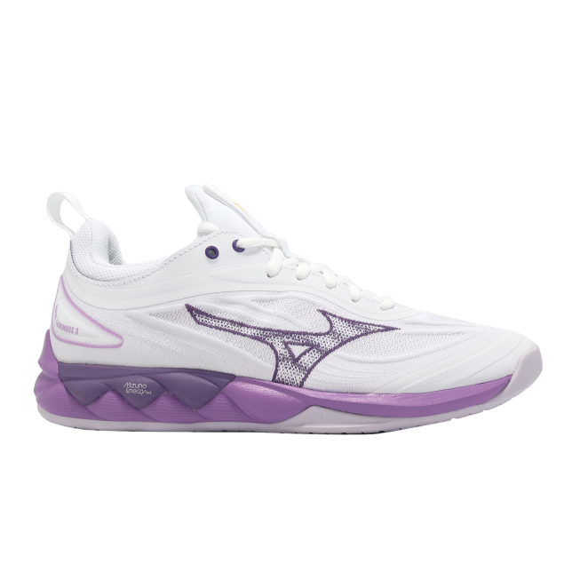 Mizuno Wave Luminous 3 White / Purple