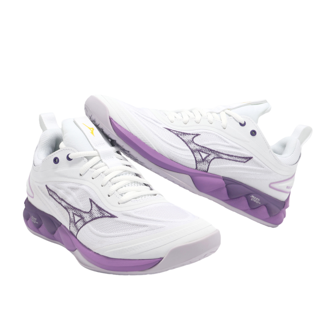 Mizuno Wave Luminous 3 White / Purple