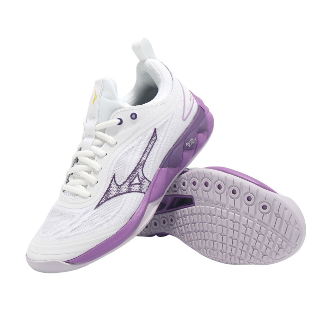 Mizuno Wave Luminous 3 White / Purple