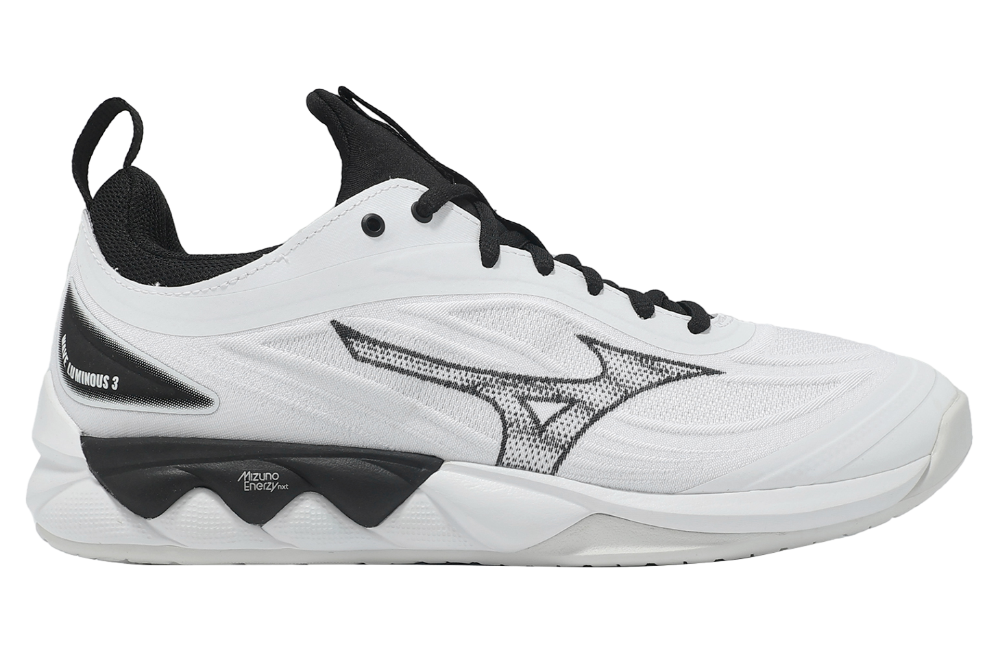 Mizuno Wave Luminous 3 Wide White / Black