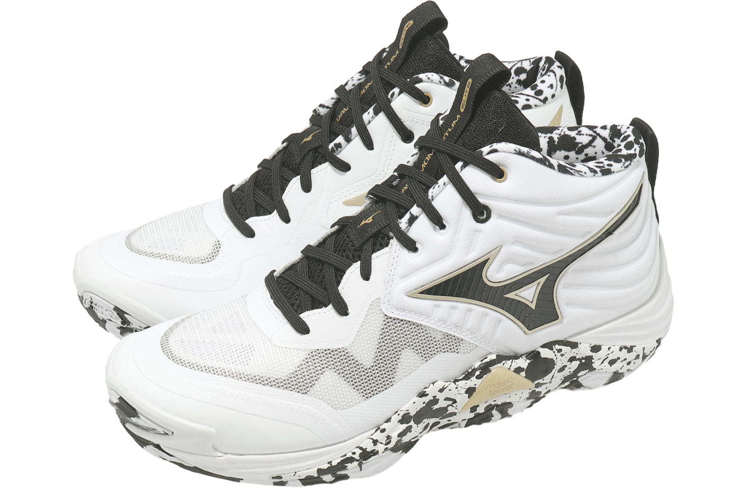 Mizuno Wave Momentum Elite Mid White / Black - Jun 2025 