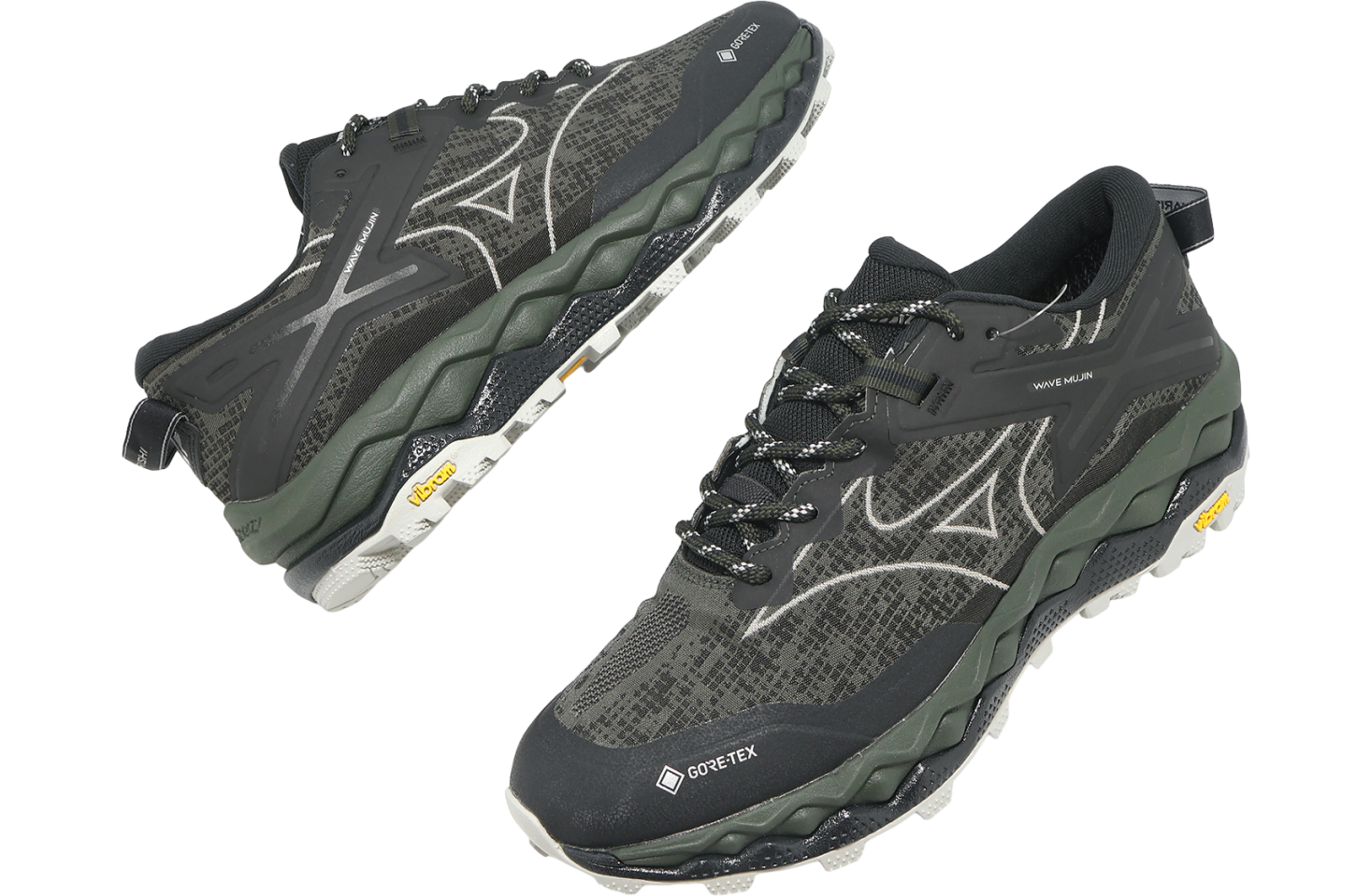 Mizuno Wave Mujin LS GTX Maharishi Olive / Black - Nov 2025 