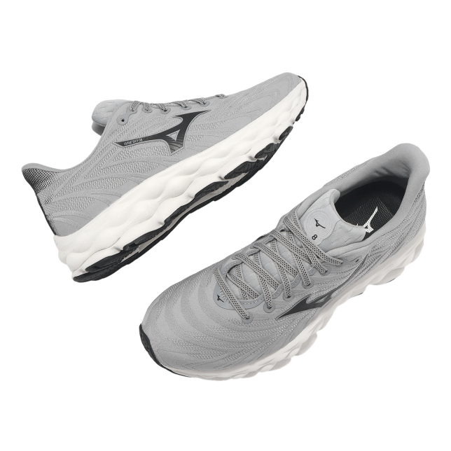 Mizuno Wave Sky 8 Grey / Black