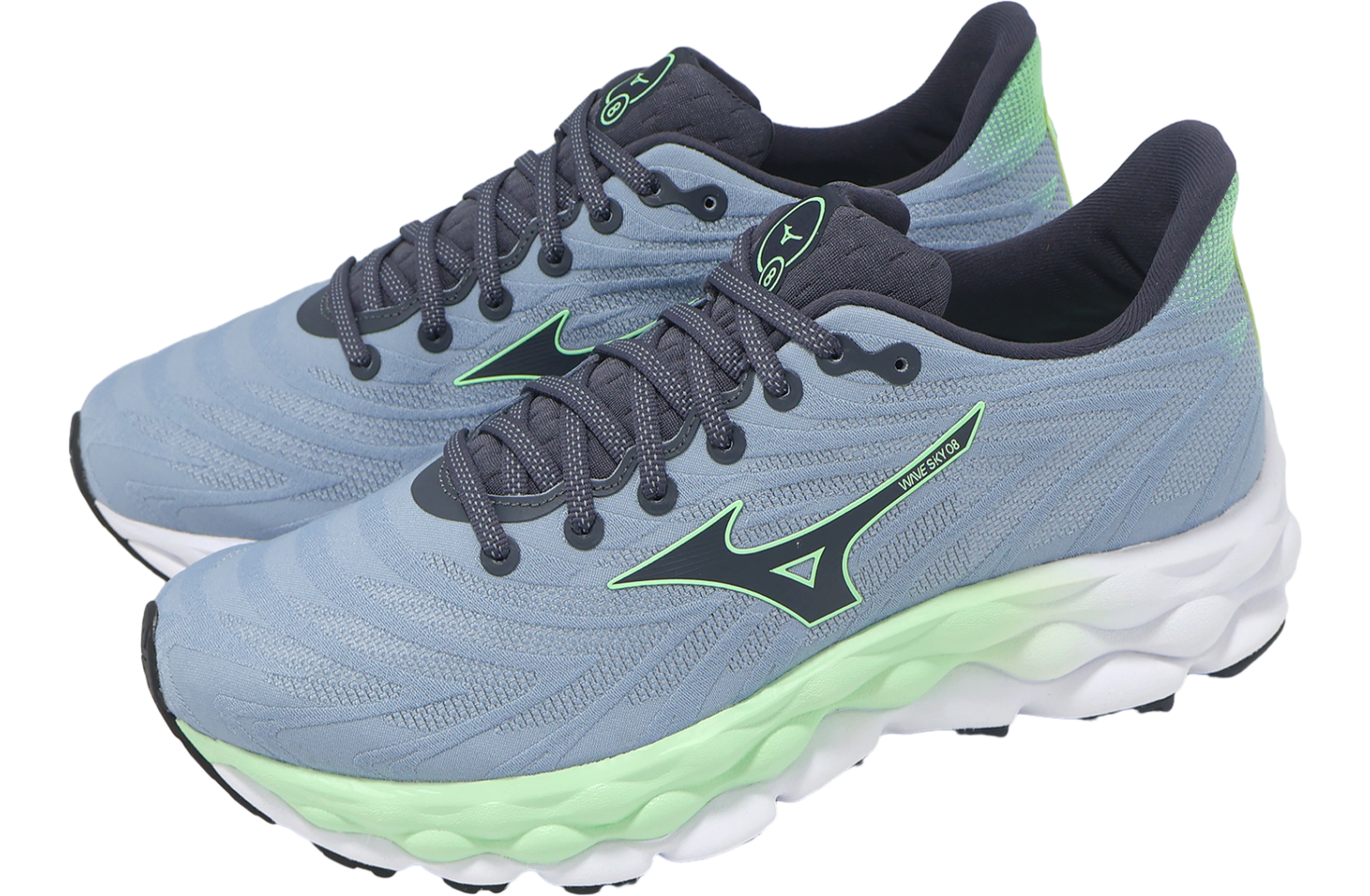 Mizuno Wave Sky 8 Grey / Green
