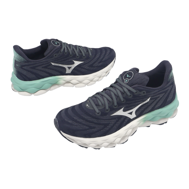 Mizuno Wave Sky 8 Navy / White