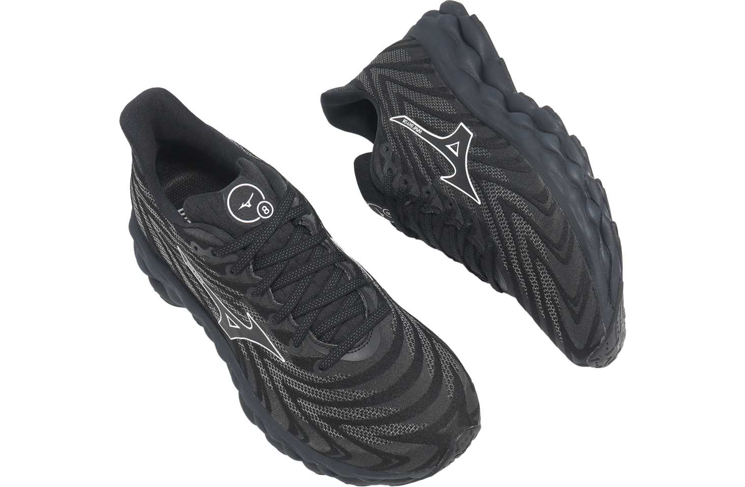 Mizuno Wave Sky 8 Super Wide Black / White