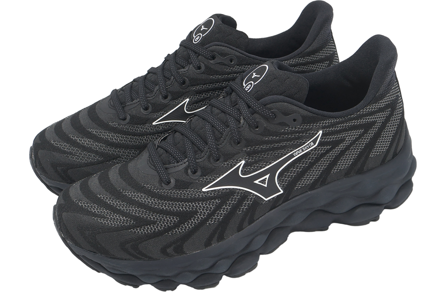 Mizuno Wave Sky 8 Super Wide Black / White