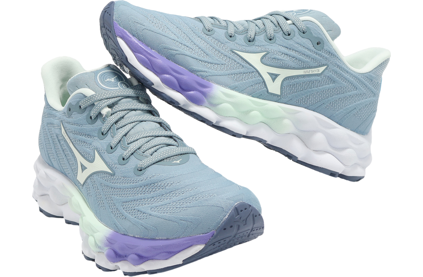 Mizuno Wave Sky 8 WMNS Blue / White