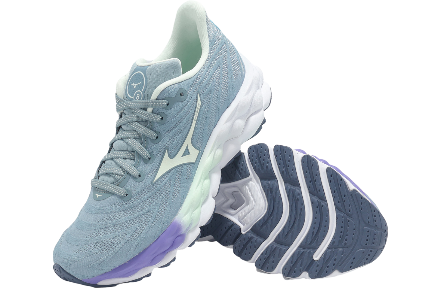 Mizuno Wave Sky 8 WMNS Blue / White