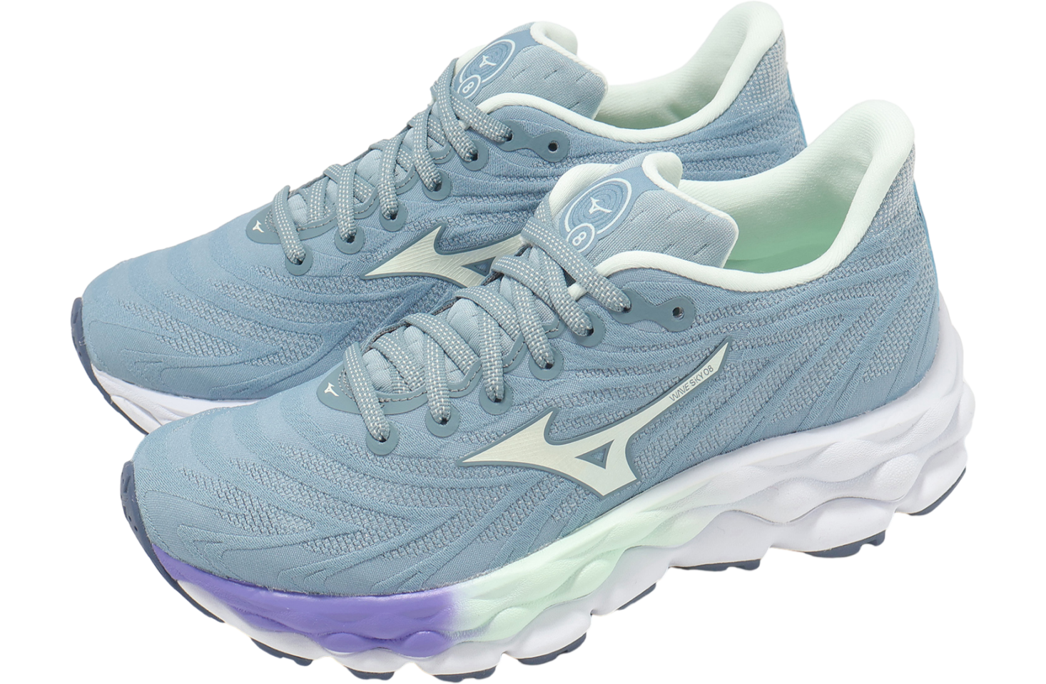 Mizuno Wave Sky 8 WMNS Blue / White