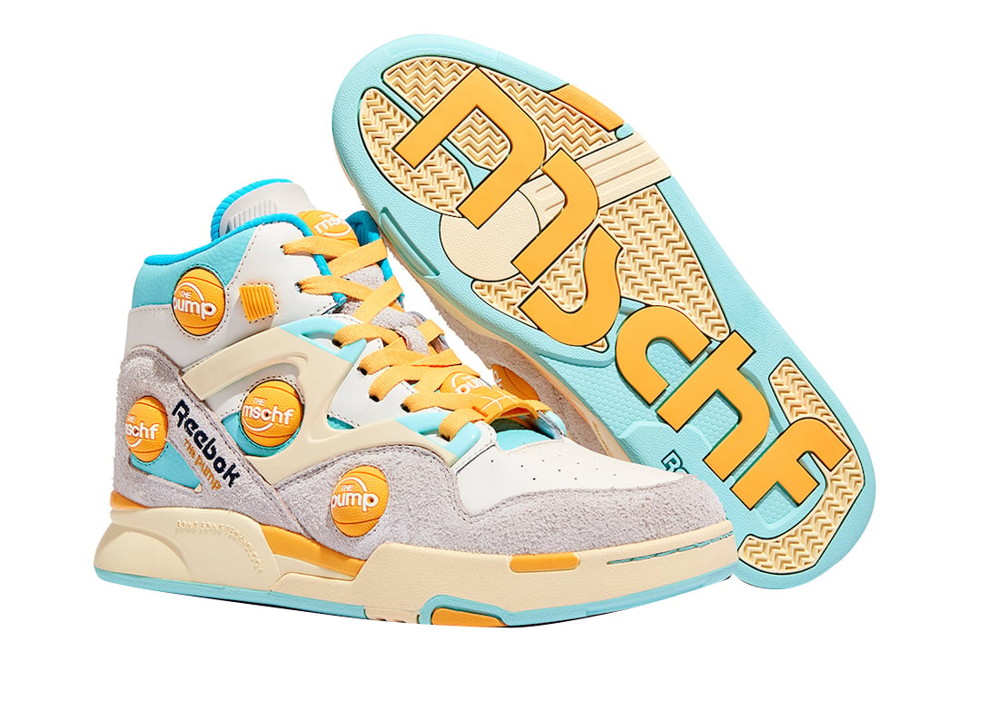 MSCHF x Reebok Pump Omni Zone IX Sunbleached