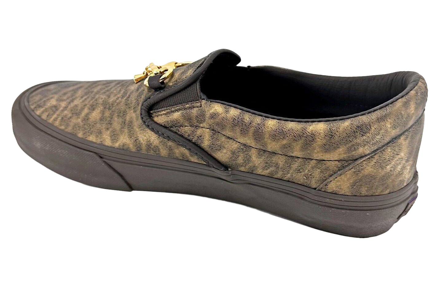 Needles x Vans Vault Classic Slip-On V Animal Print-Brown