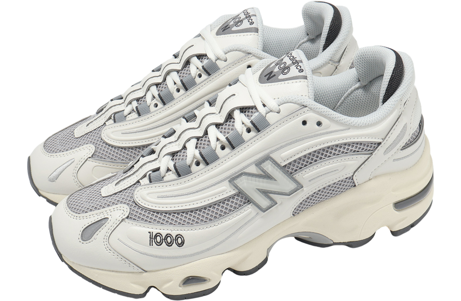 New Balance 1000 Ivory / Grey - Apr 2025 - M1000MEWD - KicksOnFire.com