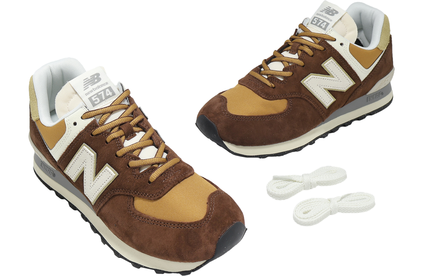 New Balance 574 Rich Oak / Baked Clay | KicksOnFire