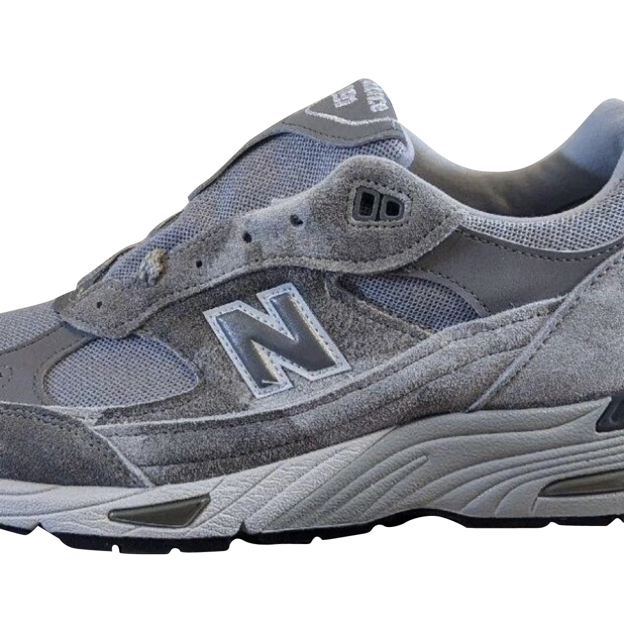 New Balance 991 Made in UK Washed Grey - Jul 2023 - M991PRT 