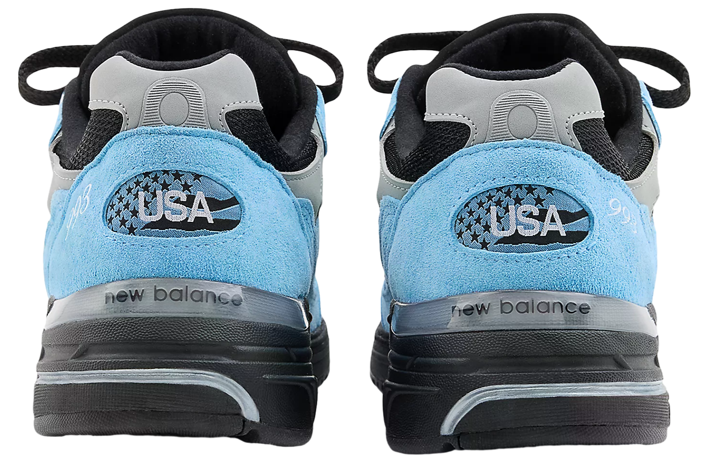New Balance 993 Community Blue / Black - Sep 2025 - U993BB 