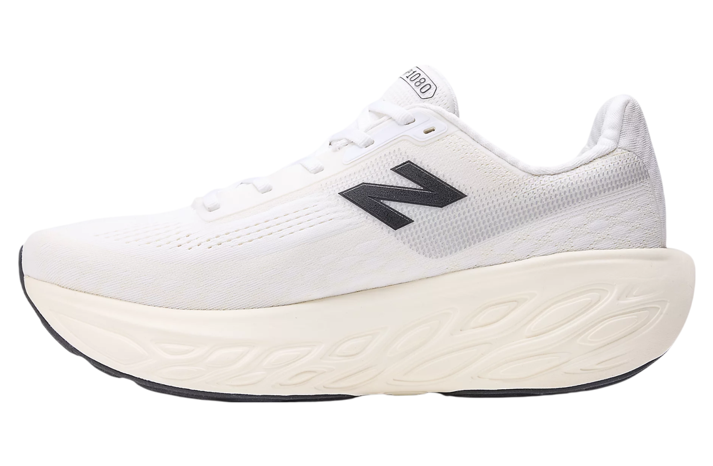 New Balance Fresh Foam X 1080v14 Men\'s White Lime Leaf Running Shoes NEW BALANCE Men main image 2
