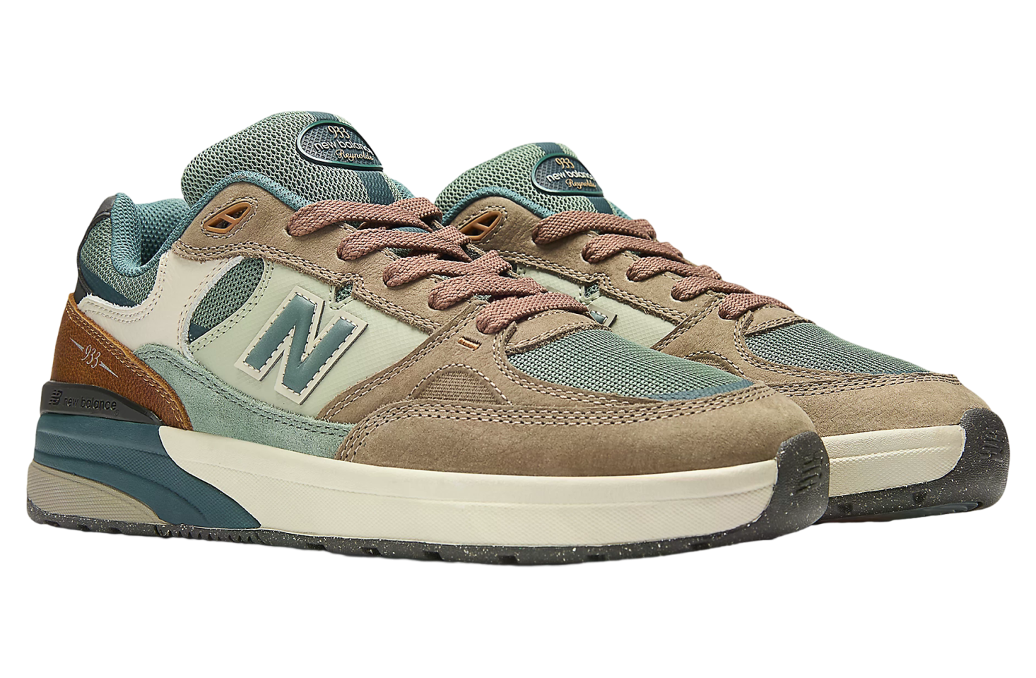New Balance NB Numeric Andrew Reynolds 933 Mushroom / New Spruce 