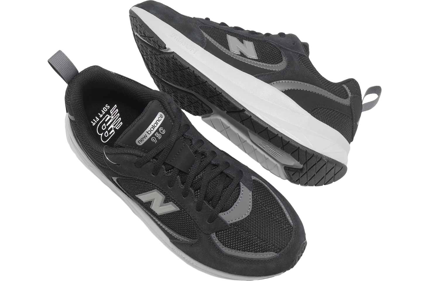 New Balance UA950 V1 2E Wide Black / Grey - May 2025 - UA950CA12E 