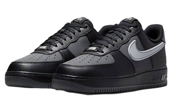 Nike Air Force 1 07 Black / Light Smoke Grey - Iron Grey