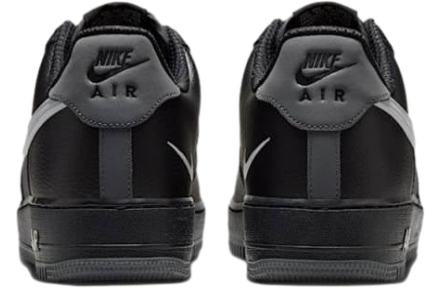 Nike Air Force 1 07 Black / Light Smoke Grey - Iron Grey