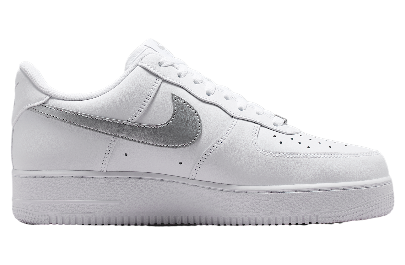 Nike Air Force 1 07 White / Metallic Silver