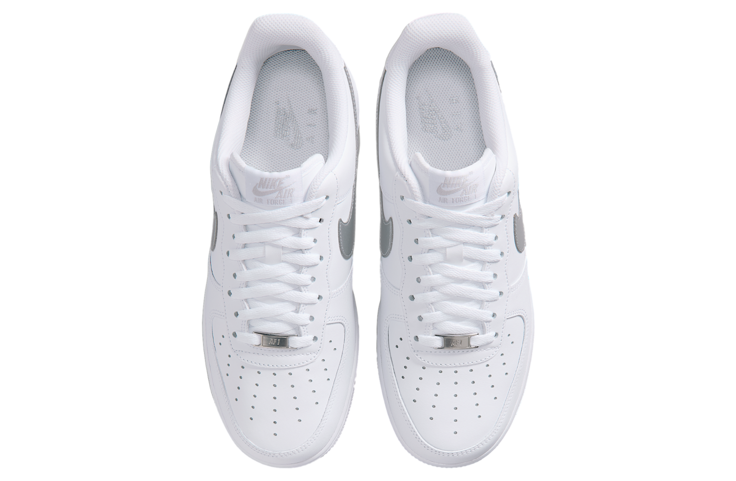 Nike Air Force 1 07 White / Metallic Silver