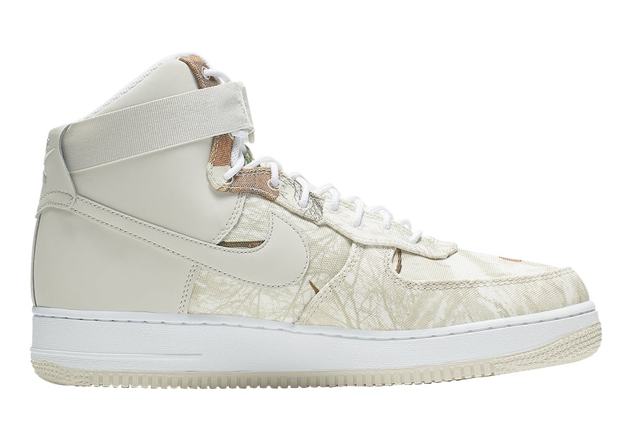 Nike Air Force 1 High Realtree White Light Bone