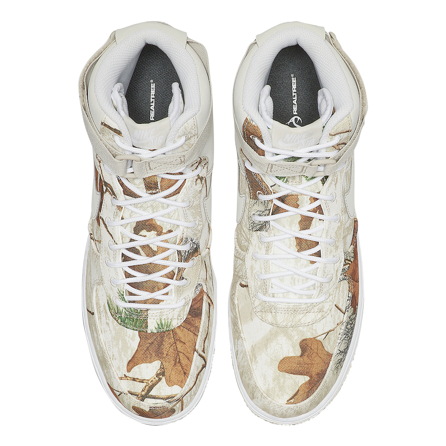 Nike Air Force 1 High Realtree White Light Bone