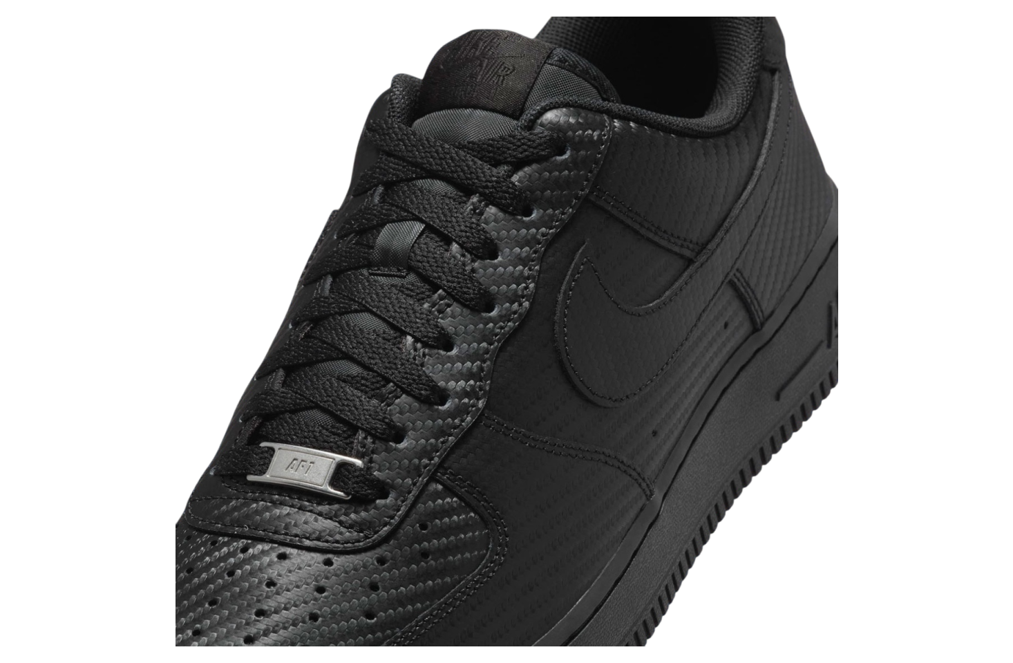 NEW Nike Air Force 1 \'07 \'Black Carbon Fiber\' HF2886-001 Shoes Men\'s Size 10 US Air Force 1  main image 2