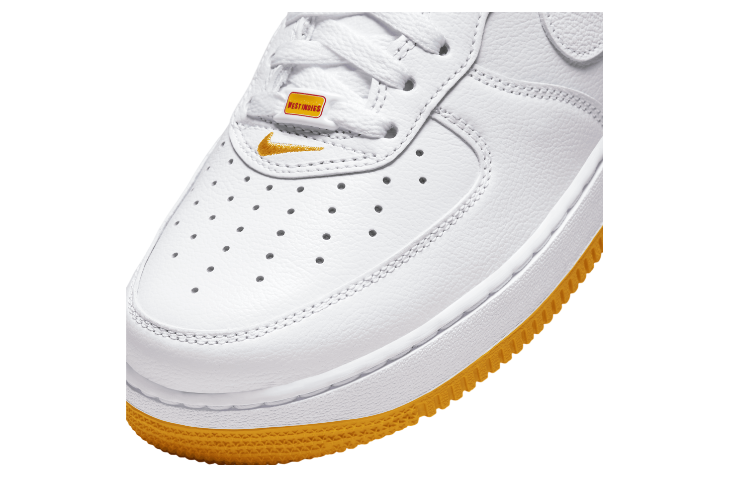 Nike Air Force 1 Low West Indies White Yellow - Aug 2023 - DX1156 