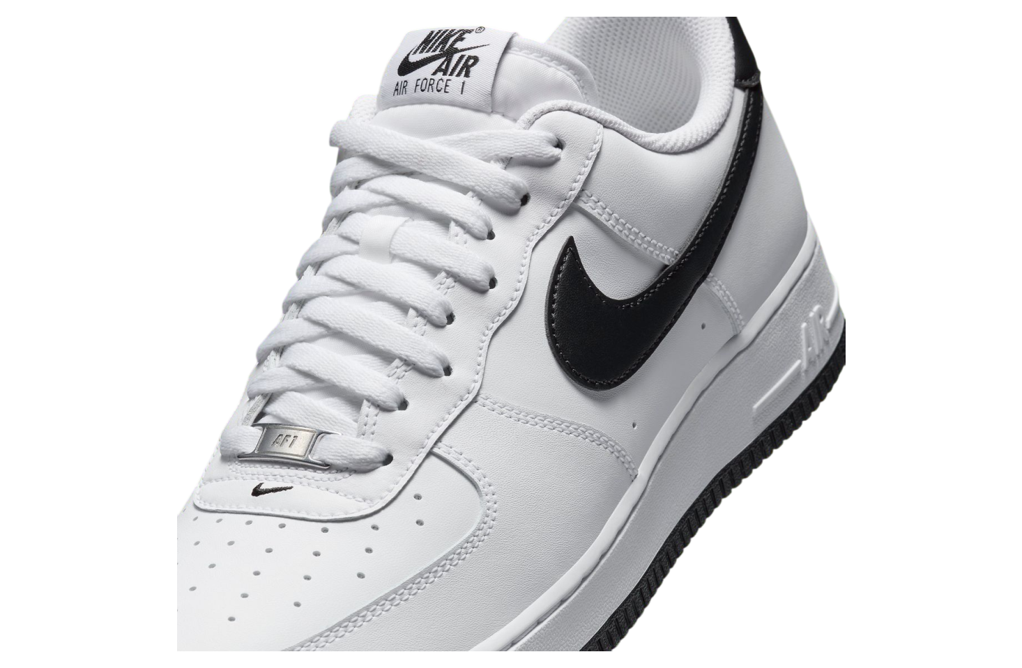 Nike Air Force 1 Low White / Black | Kixify