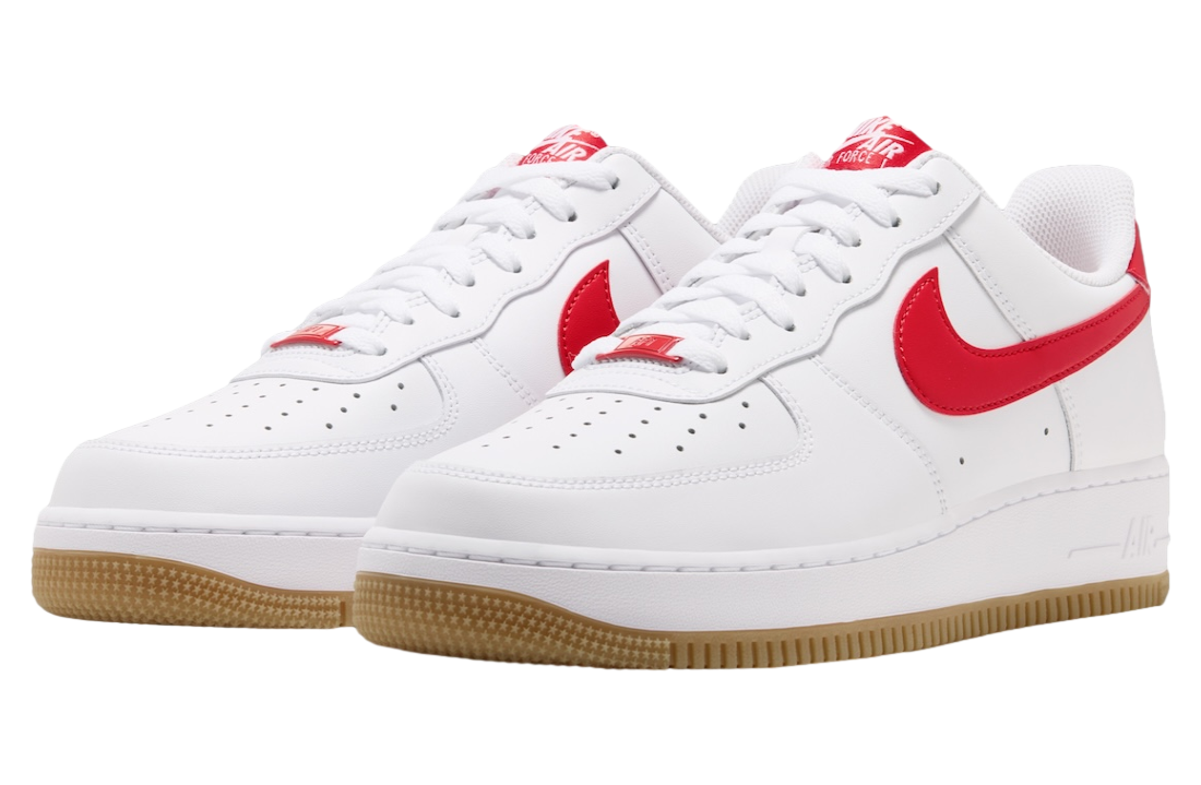 Nike Air Force 1 Low White / Gum Light Brown