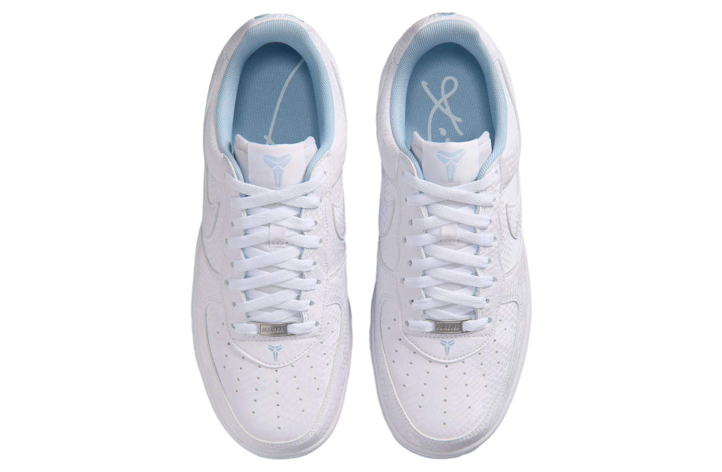 Nike Air Force 1 Low White / Light Armory Blue