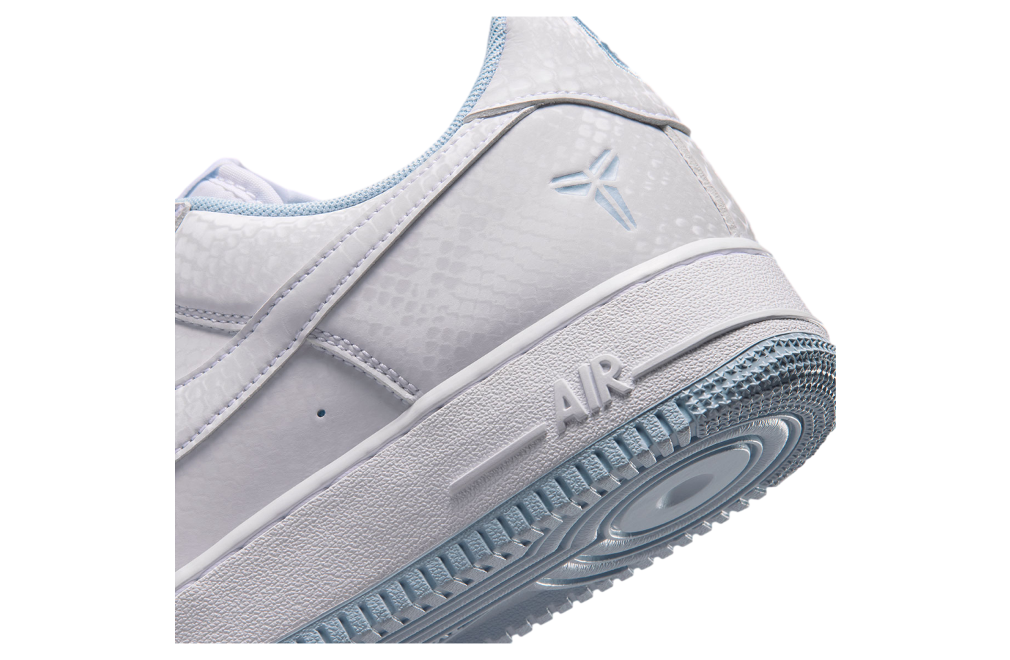 Nike Air Force 1 Low White / Light Armory Blue