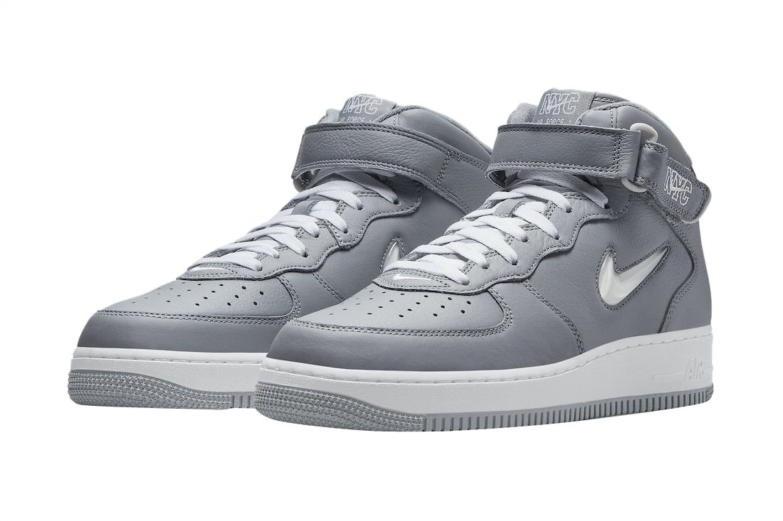 Nike Air Force 1 Mid Jewel NYC Cool Grey