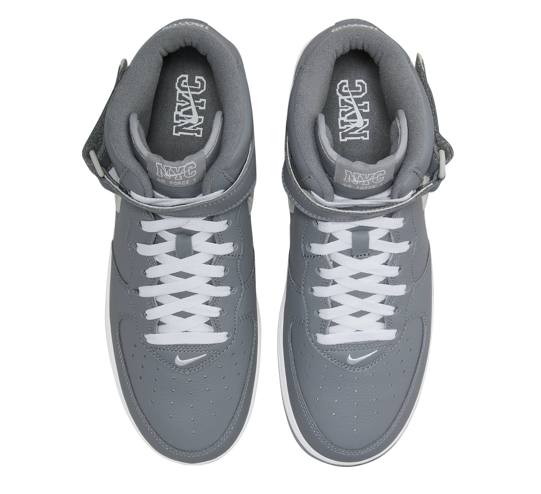 Nike Air Force 1 Mid Jewel NYC Cool Grey