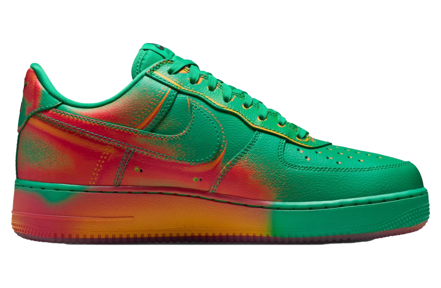 Nike Air Force 1 Stadium Green / Laser Orange | Kixify