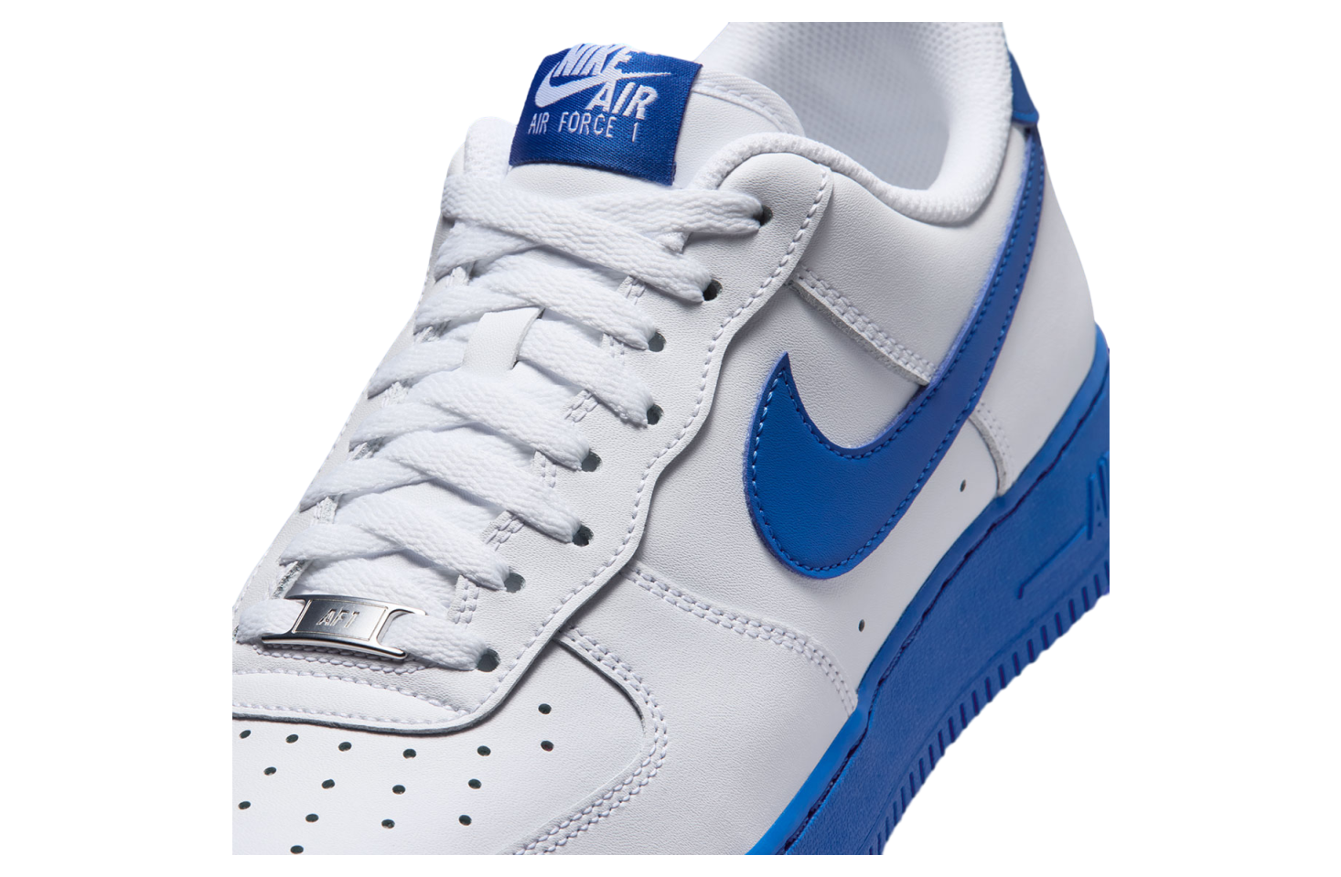 Nike Air Force 1 White / Game Royal