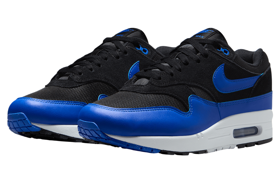 Nike Air Max 1 Black / Hyper Royal