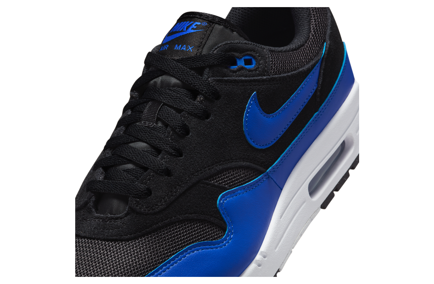 Nike Air Max 1 Black / Hyper Royal