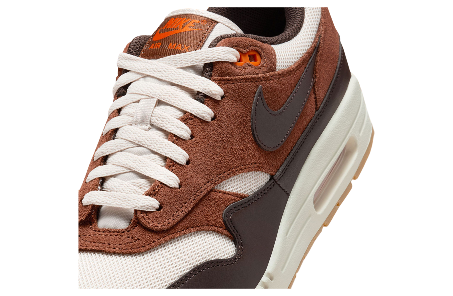 Nike Air Max 1 Velvet Brown / Campfire Orange