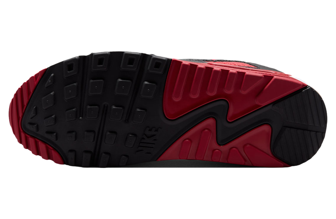Nike Air Max 90 Grey / Tough Red