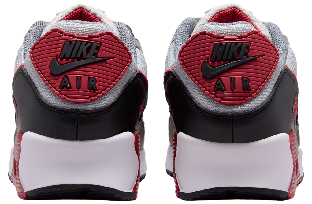 Nike Air Max 90 Grey / Tough Red