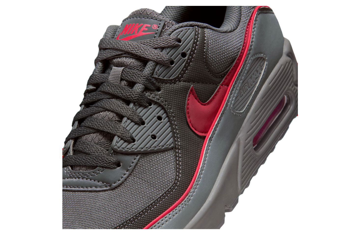 Nike Air Max 90 Iron Grey / University Red