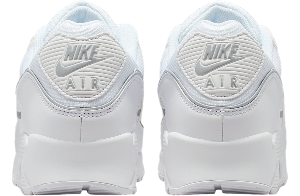 Nike Air Max 90 Premium White / Metallic Silver